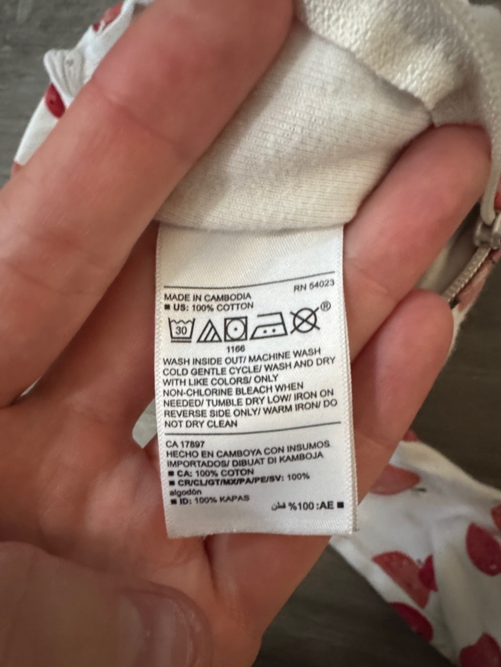 Old Navy Footed Two Way Zipper Onesie - Picture 5 of 6